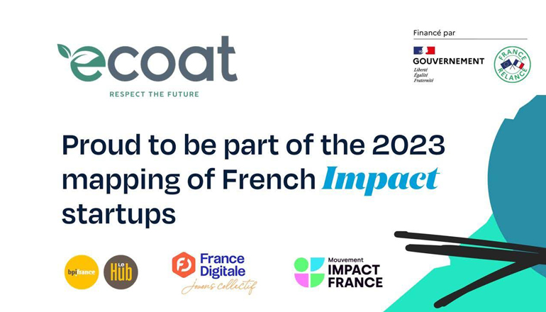 ECOAT nominated as an “impact “ Startup