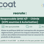 Ecoat recrute son responsable QHSE